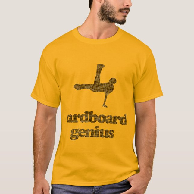 Camiseta Genio de la cartulina (Anverso)