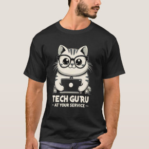 Camiseta Genio de la tecnología a tu servicio Soporte técni