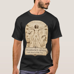 Camiseta Genio del Renacimiento Sigue Siendo un Paso Adelan