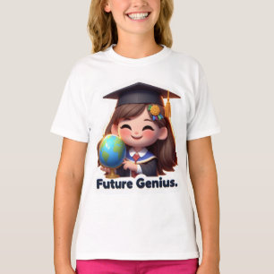 Camiseta Genio futuro "Volver a la escuela" Pun