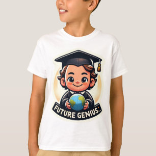Camiseta Genio futuro "Volver a la escuela" Pun