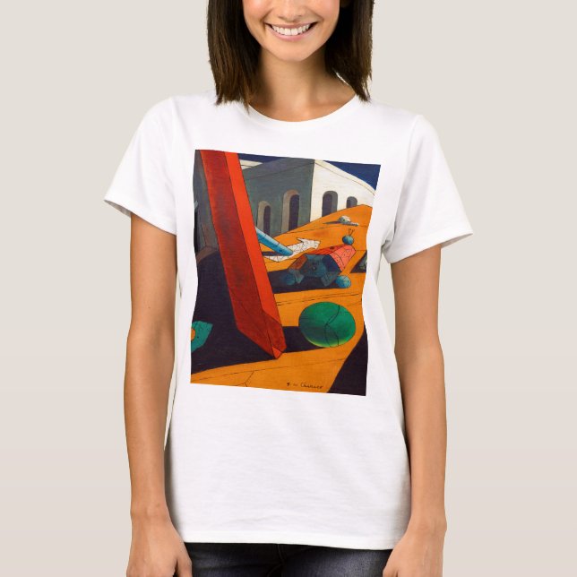 Camiseta Genio malvado de Giorgio de Chirico de un rey (Anverso)