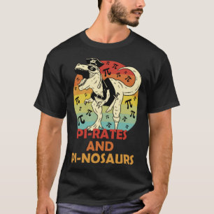 Camiseta Genio Mathlete Número 3 14 Piratas PInosaurios Mat