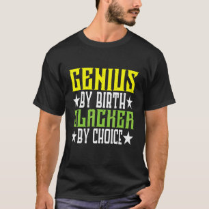 Camiseta Genio Por Elección Del Rastreador De Nacimientos