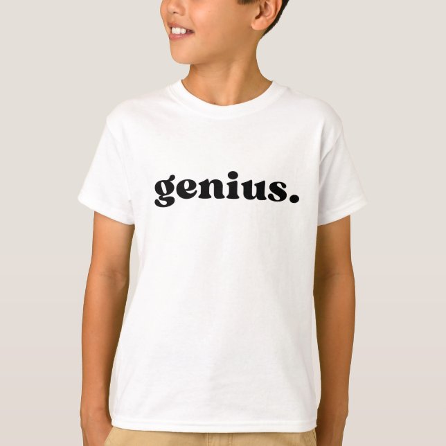 Camiseta Genius (Anverso)