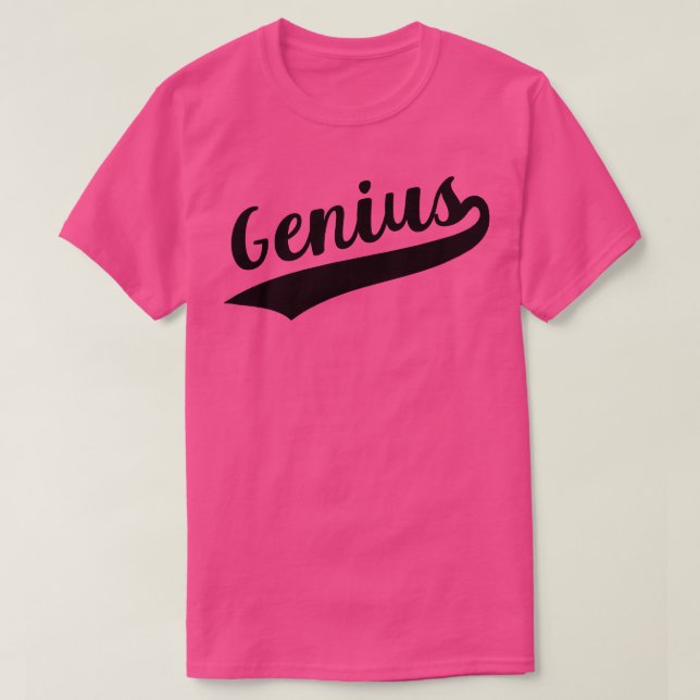 CAMISETA GENIUS (Diseño del anverso)