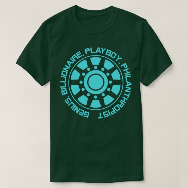 Camiseta Genius Billionaire Philanthropist (Diseño del anverso)