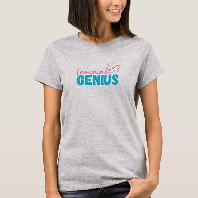 Camiseta Genius Feminine (Anverso)