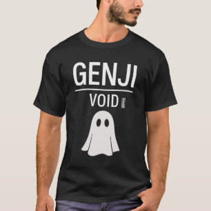 Camiseta GENJI VOID Ghost Tee - Minimalista calle surrealis