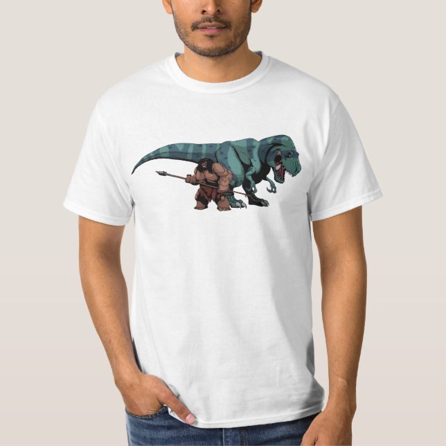 Camiseta " Genndy Tartakovskys Primal: Spear y Fang " (Anverso)