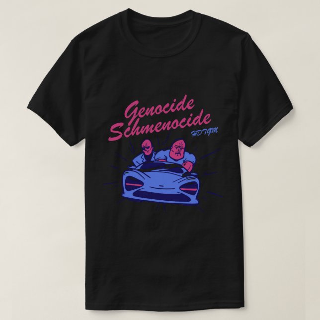 Camiseta Genocidio Schmenocide T-Shirt (Diseño del anverso)