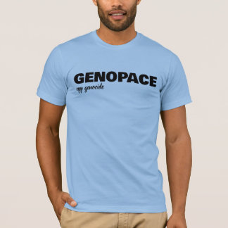 Camiseta GENOPACE se opone al genocidio
