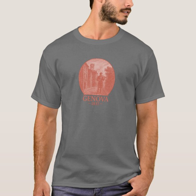 Camiseta Génova - 1837 (Anverso)