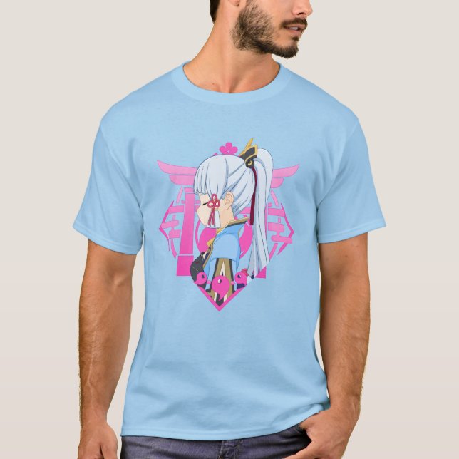 Camiseta Genshin Impact Ayaka (Anverso)