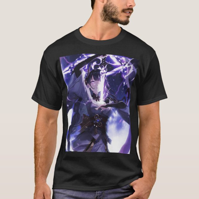 Camiseta Genshin impact Baal #1 (Anverso)