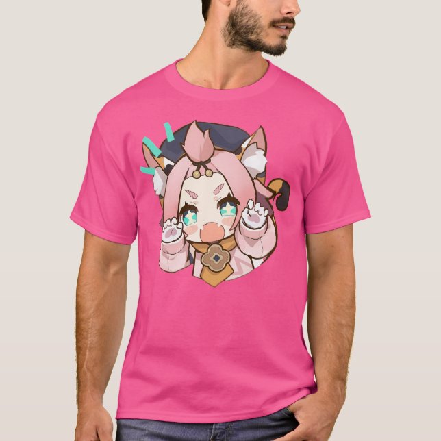 Camiseta Genshin Impact Chibi Childe (Anverso)