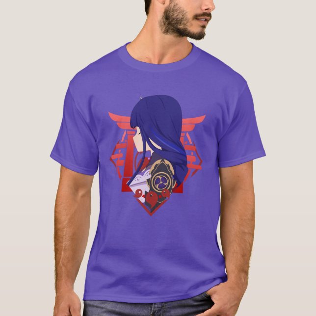 Camiseta Genshin Impact Raiden Shogun Ei (Anverso)