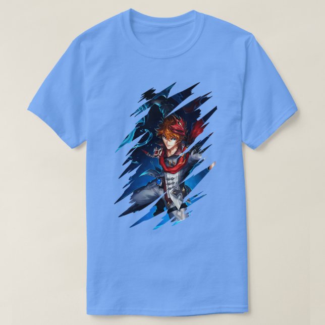 Camiseta Genshin Impact Tartaglia (Diseño del anverso)