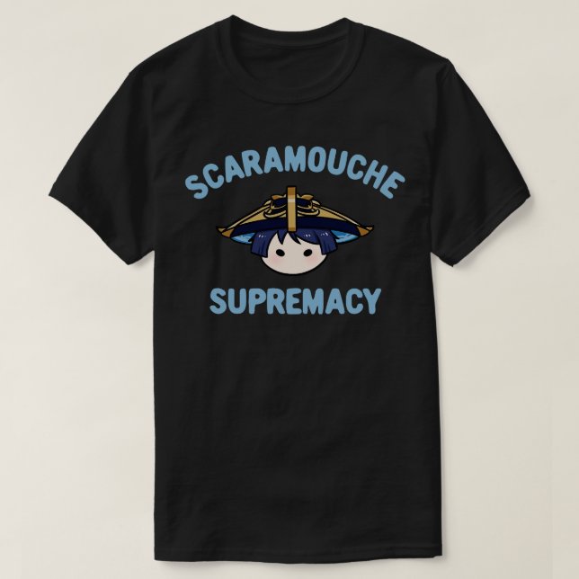 Camiseta Genshin Impacto Scaramouche Wanderer Supremacía Mo (Diseño del anverso)
