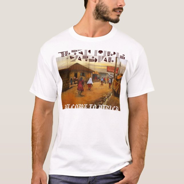 Camiseta gente 2, RECEPCIÓN del pueblo A ÁFRICA, Lagos STA… (Anverso)