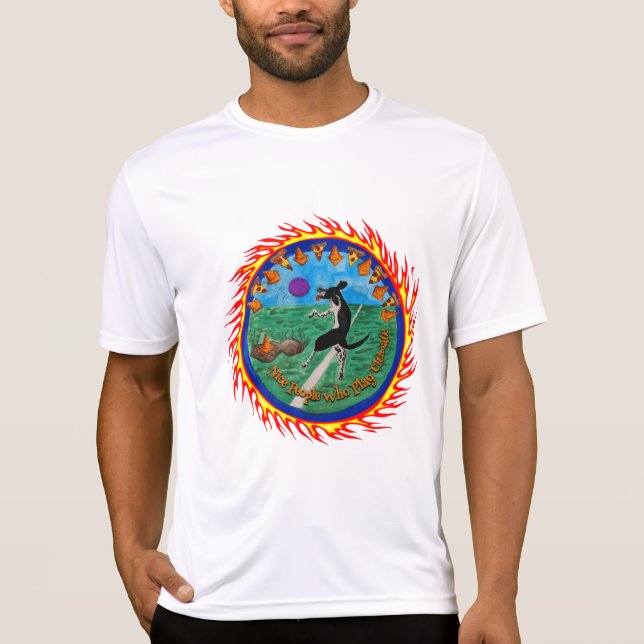 Camiseta Gente Agradable Que Juega A La Última Edición De I (Anverso)