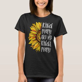 Camiseta Gente Amable Es Mi Gente Amabilidad Girasol