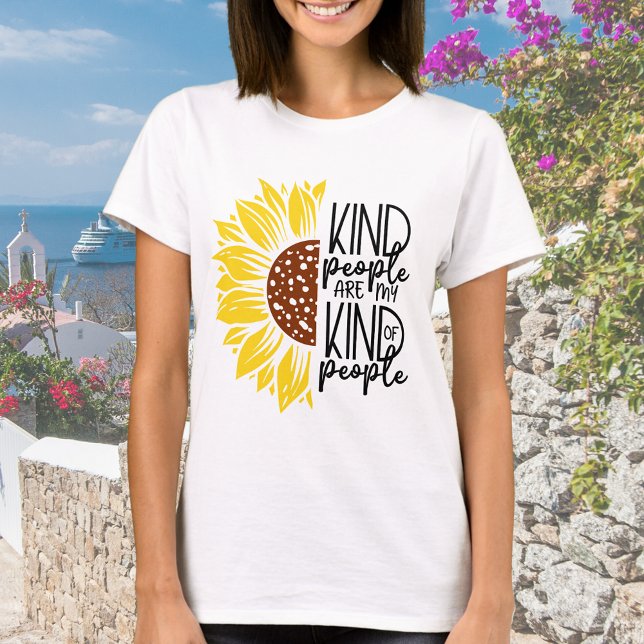 Camiseta Gente Amable Es Mi Gente Girasol (Subido por el creador)