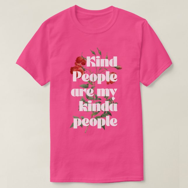 Camiseta Gente Amable Es Mi Gente Más O Menos (Diseño del anverso)