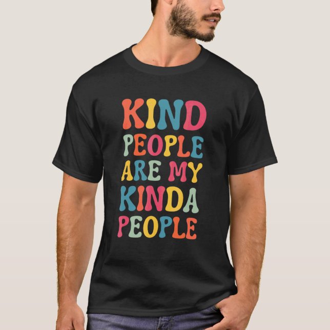Camiseta Gente Amable Es Mi Gente Más O Menos (Anverso)