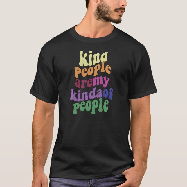 Camiseta Gente Amable Es Mi Tipo De Gente (Anverso)