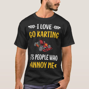 Camiseta Gente Annoy Go Karting Kart Gokart Go-kart