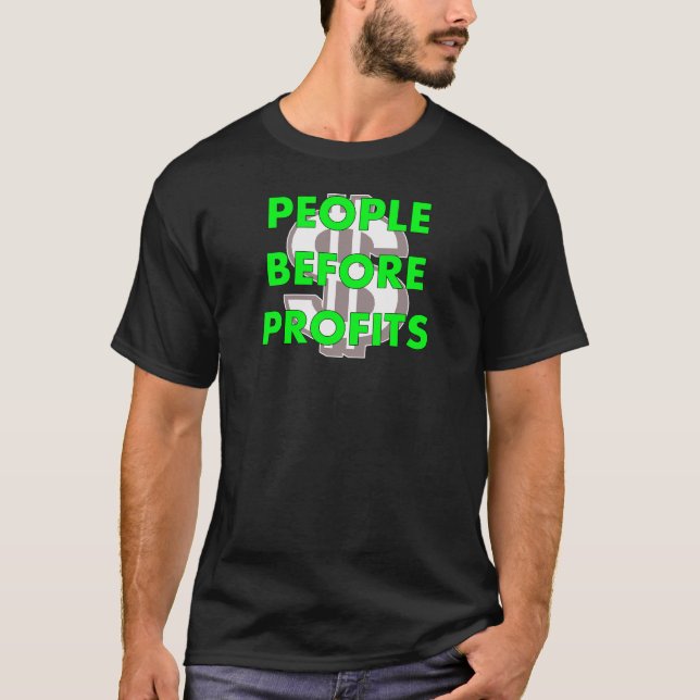 Camiseta gente antes de beneficios (Anverso)