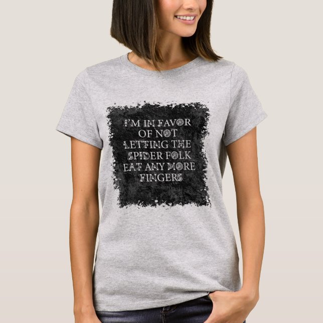 Camiseta Gente Araña (Anverso)