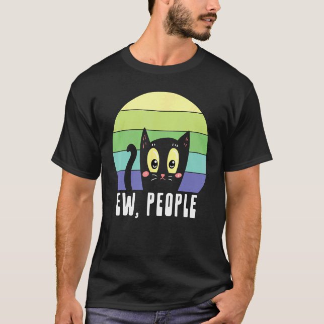 Camiseta Gente asquerosa! Amantes de gatitos de arcoíris li (Anverso)