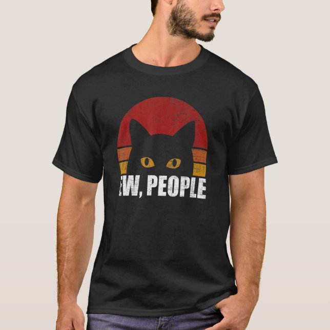 Camiseta Gente Asquerosa Gato (Anverso)