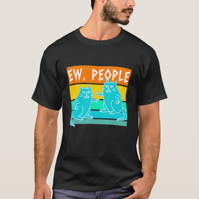 Camiseta Gente Asquerosa Gato (Anverso)