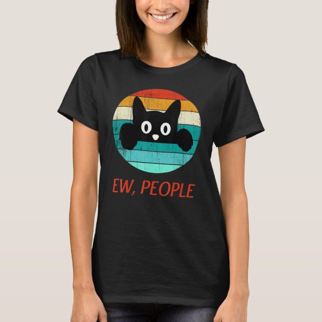 Camiseta Gente Asquerosa Gato Gatito (Anverso)