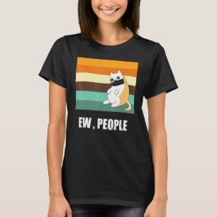 Camiseta Gente asquerosa  Ojos Azules Lindos Gato Que