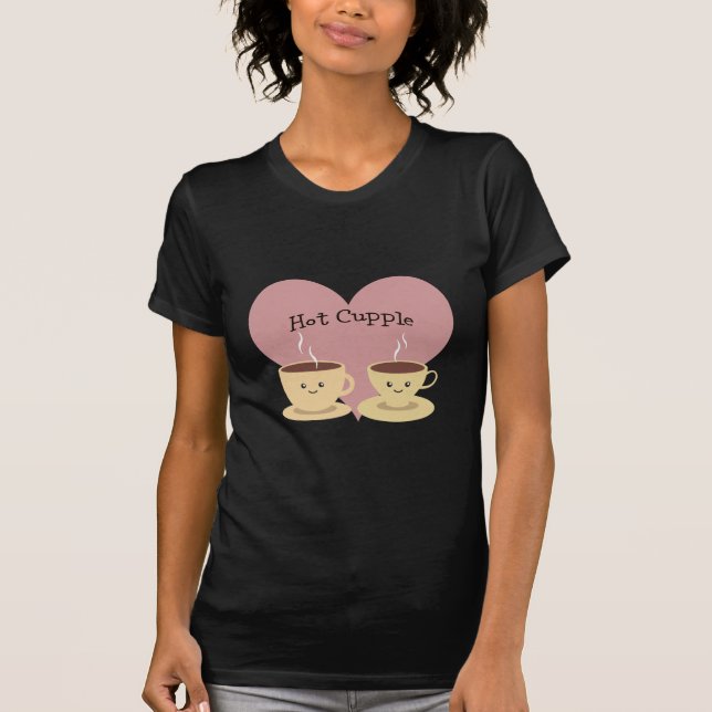 Camiseta ¡Gente caliente! (Anverso)