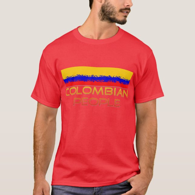 Camiseta Gente colombiana (Anverso)
