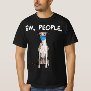 Camiseta gente con marioneta, perro usando pullover de másc