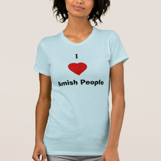 Camiseta Gente de Amish del corazón I