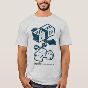 Camiseta gente de Brightkite.com, lugares, amigos