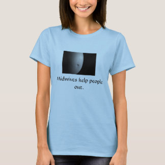 Camiseta Gente de la ayuda de las parteras hacia fuera