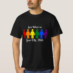 Camiseta Gente de la Bandera del Orgullo de la Victoria del