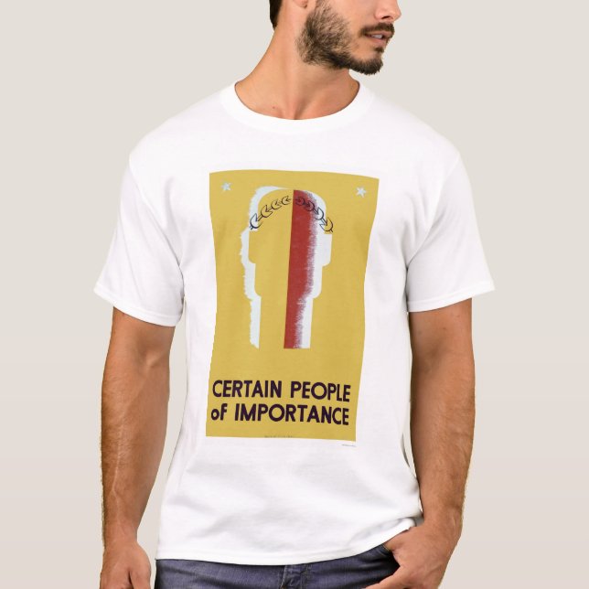 Camiseta Gente de la importancia WPA 1937 (Anverso)