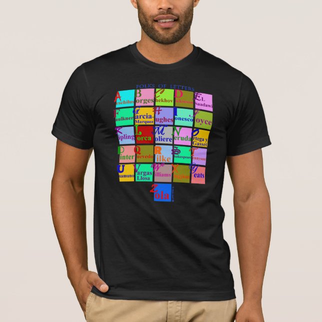 CAMISETA GENTE DE LETRAS (Anverso)