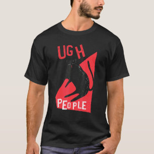 Camiseta Gente de Mierda Gato Gruñón