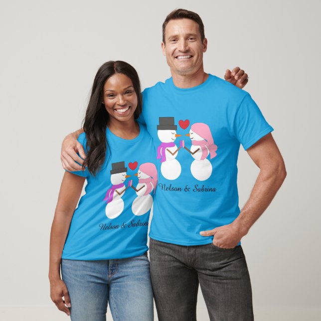 Camiseta Gente de Nieve Dulce (Unisexo)