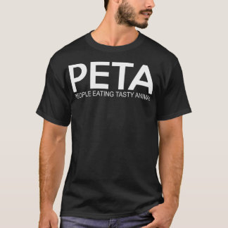Camiseta Gente de Peta comiendo animal sabroso